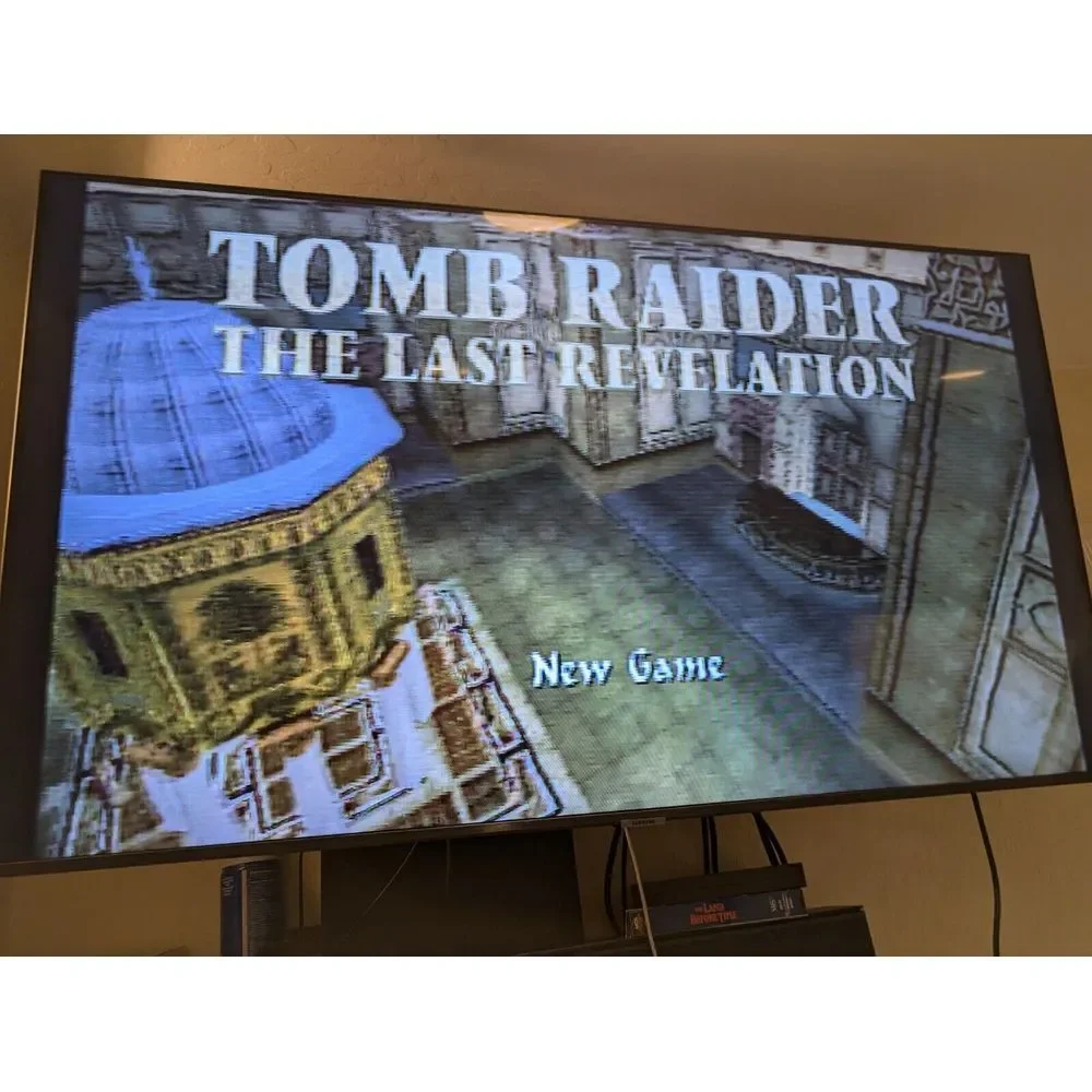 PlayStation 1 PS1 Tomb‎ Raider The Last Revelation 1999 Game Disc & Manual WORKS